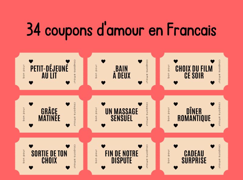 Coupons amour