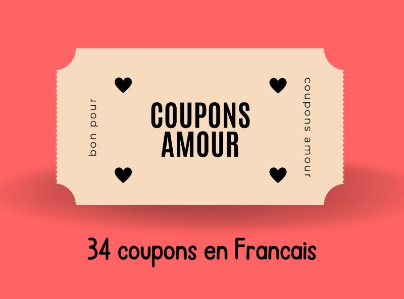 Acheter des coupons amour